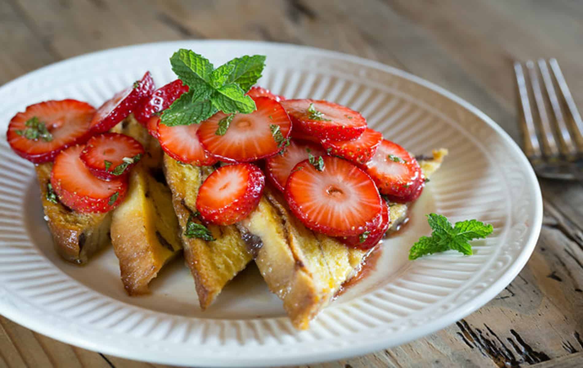 Crème Brûlée French Toast | Lucille’s Mountain Top Inn & Spa